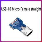 FFC Type-C Mini Micro USB Extension Ribbon Cable 90 FPV Slim Flat Soft Flexible FPC Charge FPV Brushless Handheld Gimbal Monitor