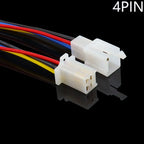 5pairs 2.8mm Automotive Controller Handle Motor Wire Connector 2/3/4/6/9P 15cm 0.75mm2 18AWG Automobile Male Female Plug Cable