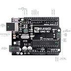 ELEGOO UNO R3 Board ATmega328P with USB Cable, Compatible with Arduino® IDE