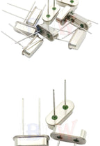 10PCS 4Mhz 6Mhz 8Mhz 12Mhz 16Mhz 20Mhz 24Mhz  32.768K 32.768K Quartz Crystal Resonator Passive Oscillator HC49S 8.000MHZ