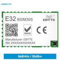SX1276 Lora Wireless Module 868/915MHz 10KM Long Distance E32-900M30S SPI Low Power Consumption SPI LoRa Spread Spectrum Module