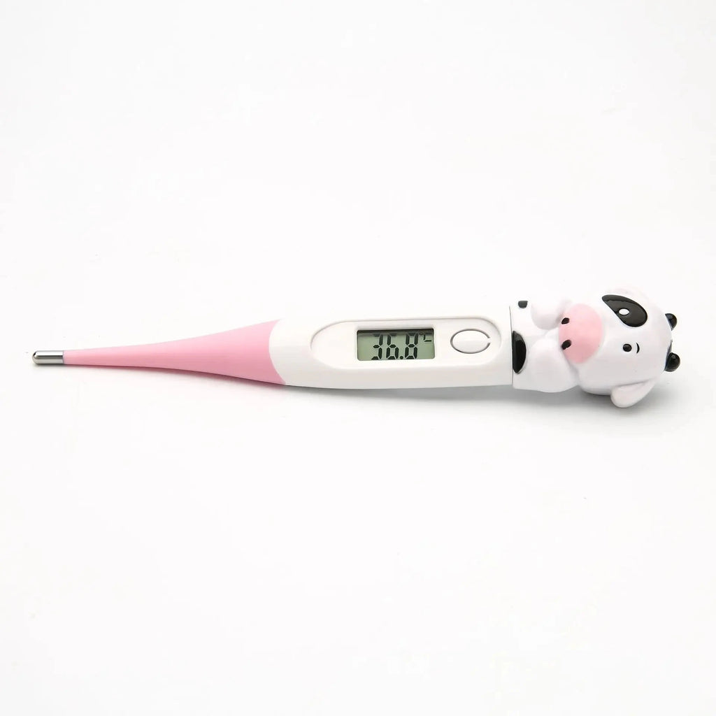 Hot Selling Cute Animal Digital Thermometer Waterproof Flexible Tip Fast Accurate Reading Baby Oral Armpit Temperature Checker