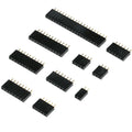 10PCS 2.54mm Pitch Single Row Female 2~40P PCB socket Board Pin Header Connector Strip Pinheader 2/3/4/6/10/20/40Pin For Arduino