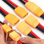 XT90 Male Female Conversion Plug Connection Cable With 10AWG Silicone Extension Lead Wire Battery RC Planes Car Accessories