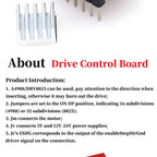 3D Printer Parts A4988 DRV8825 Stepper Motor Driver With Heat sink For SKR V1.3 1.4 GTR V1.0 RAMPS 1.4 1.6 MKS GEN V1.4 board