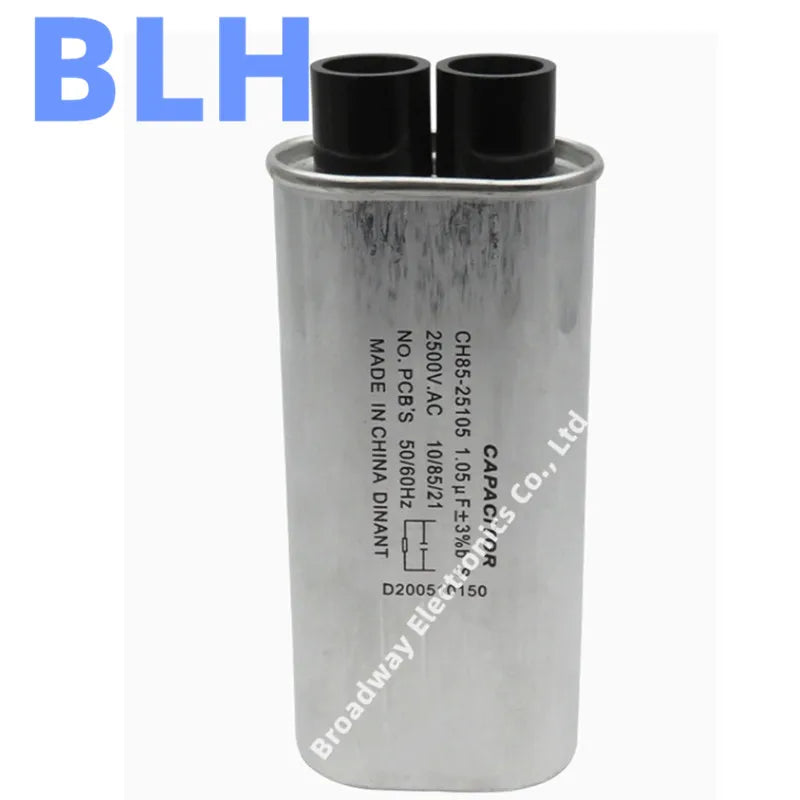 CH85 CH86 High voltage capacitors for industrial microwave ovens 2500V 0.66UF 0.89UF 1.05UF 1.1UF 1.10UF 1.2UF 1.20UF