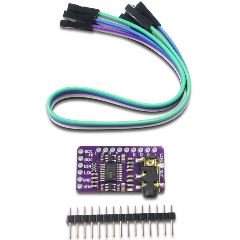 GY-PCM5102 I2S Player Module Interface DAC Decoder For Raspberry Pi PHAT Format Board Digital PCM5102 Audio Board ESP32 DIY