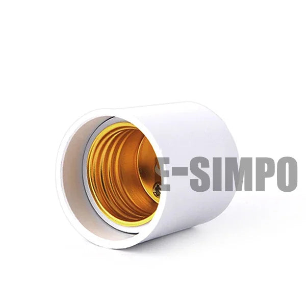 2pcs Gu24 To E26 E27 2 Prong CFL Lamp Base Standard Medium Edison Screw CE Rohs Light Socket Adapter Converter