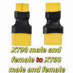 Adapter XT60 Male / Female To XT90 Male / Female Connector Conversion Adapter for RC Lipo Battery Control Parts DIY