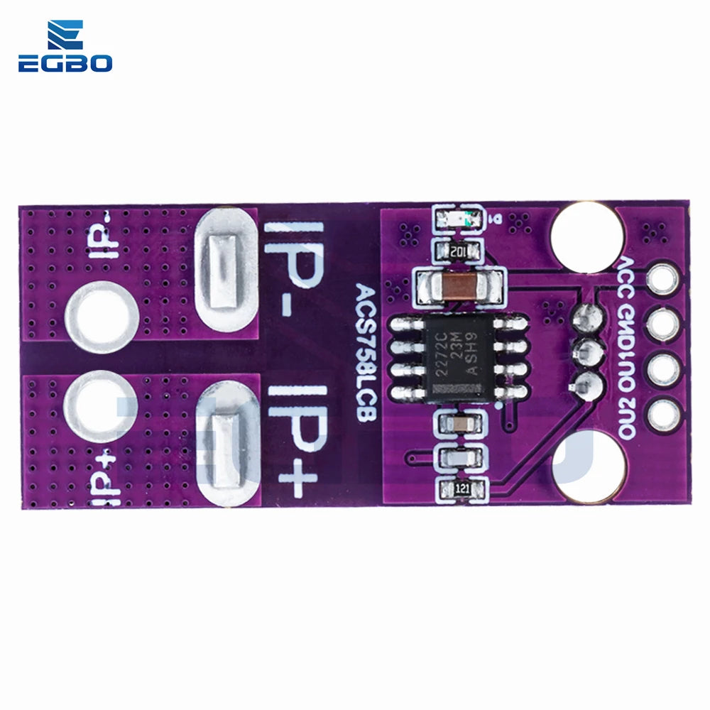 1PCS~5PCS ACS758 ACS758LCB-050B-PFF-T linear current sensor Hall current module ACS758LCB-100B-PFF-T