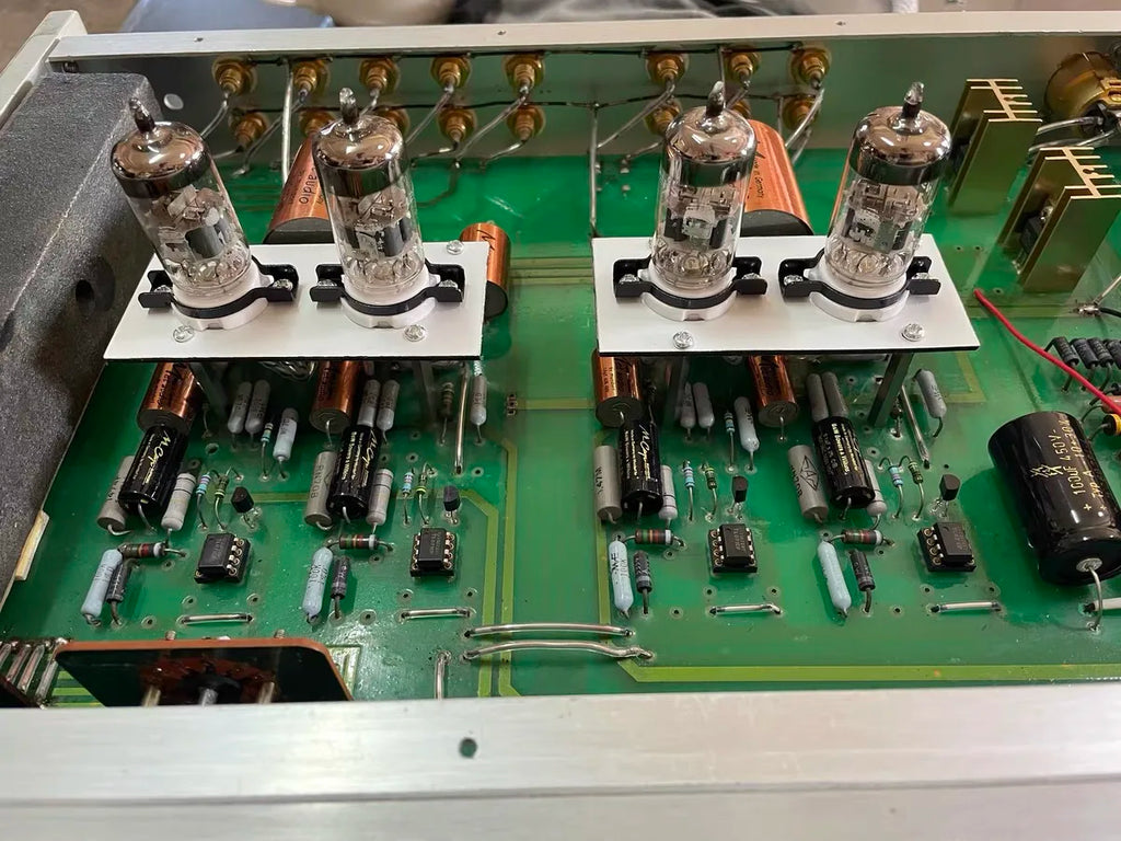 Golden high-quality metallized film power amplifier frequency divider audio capacitor stepless 0.22-22uf MKP capacitor
