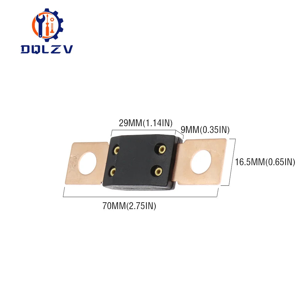 ANM Car Automotive Truck Fuses Bolt-on Blade Fuse 0298 Blow 40A 50A 60A 80A 100A 125A 175A 150A 200A 250A 300A 400A
