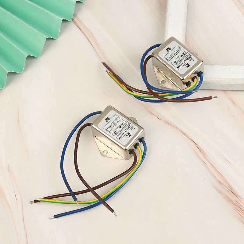 CW1B-6A-L(040) Anti-interference AC 220V Power Supply Filter EMI Line Audio Purifier CW1B-10A-L