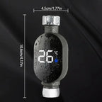 Bathroom Thermometer LED Display 0℃~99℃ Water Temperature Meter Shower Head Thermometer Accurate Digital Measurement Tool