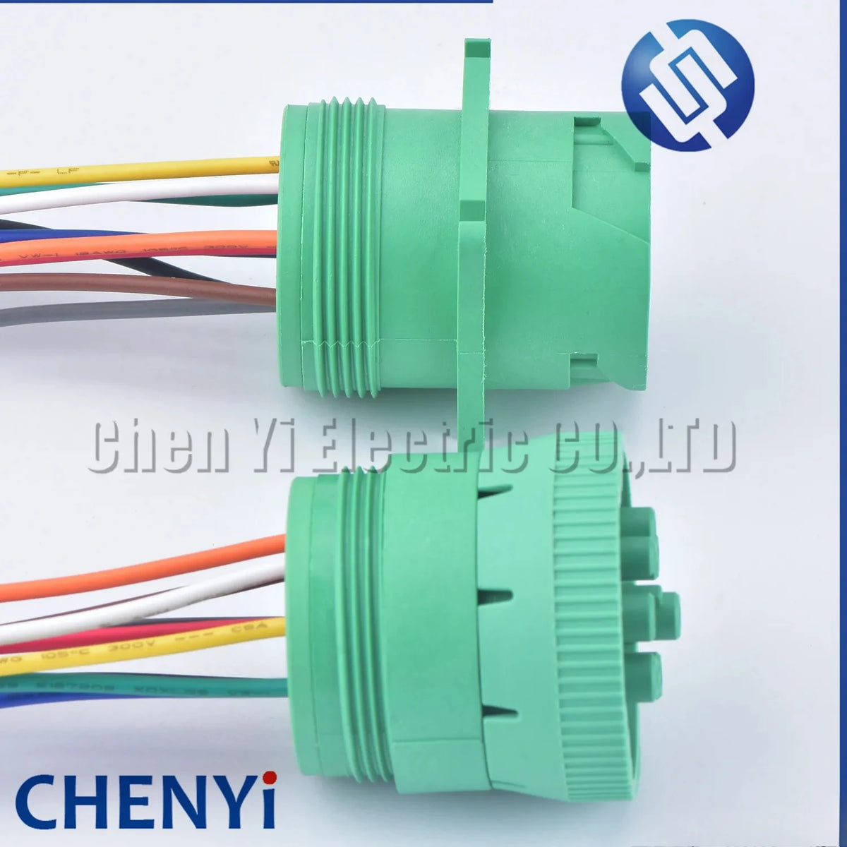 Green 9 Pin auto waterproof connector Diagnosctic Tool circular Wire Harness plug pigtail HD16-9-1939S-P080 HD10-9-1939P-P080