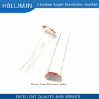 5PCS - 10PCS -20PCS GL12528 12528  12516 12537 12539 12549 Light Sensitive Resistor 12mm Photoresistor Resistor LDR Dependent