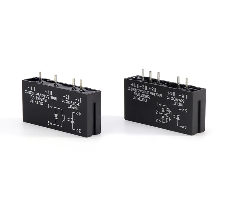 ENMG PMN5D6132 DC Solid State Relay SSR 5A 60V PCB Mount Relay 3-32V Input 5-60V Output Optical Isolation MOSFET Relay