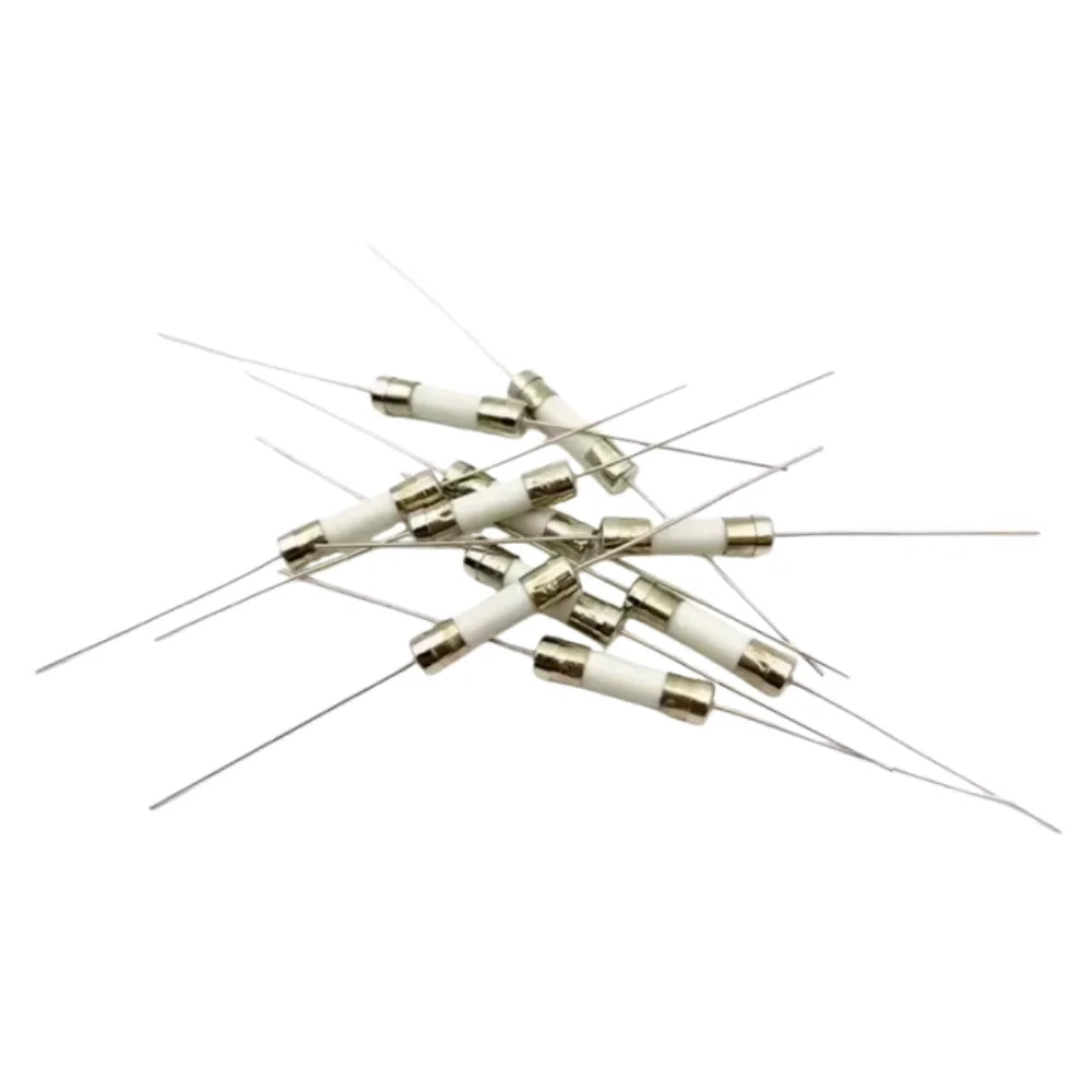 10PCS,3.6*10 Fast-Blow Glass Tube Fuse Fast Break With Pin 3.6X10MM 1A 1.5A 0.5A  2A 3A 3.15A 4A 5A 6.3A 8A 10A AMP 250V