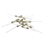 10PCS,3.6*10 Fast-Blow Glass Tube Fuse Fast Break With Pin 3.6X10MM 1A 1.5A 0.5A  2A 3A 3.15A 4A 5A 6.3A 8A 10A AMP 250V