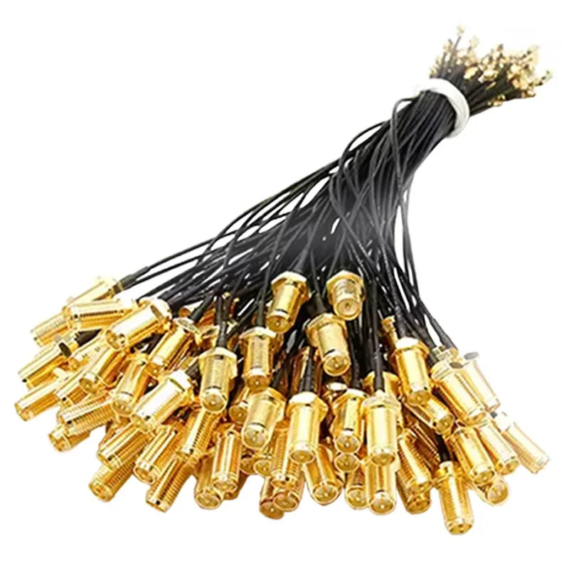 2/4/8PCS 1.13 Cable SMA Female Connector To UFL/U.FL Low Loss Cable To (RP)SMA Pigtail WiFi Antenna Extension Cable