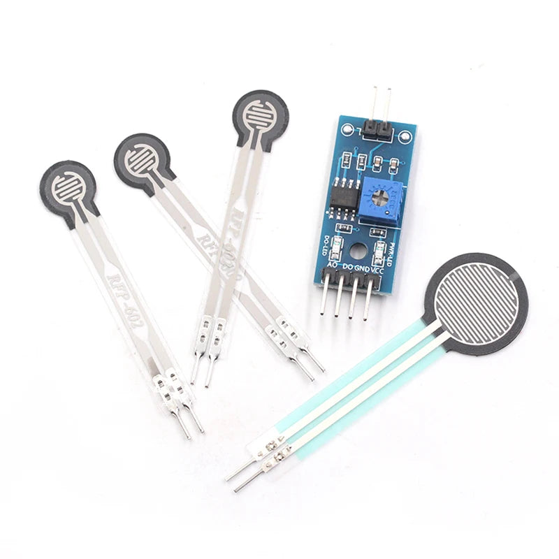 FSR402 Resistive Film Pressure Sensor Force Sensitive Resistor Thin Film RFP602 Weighing Sensor Module