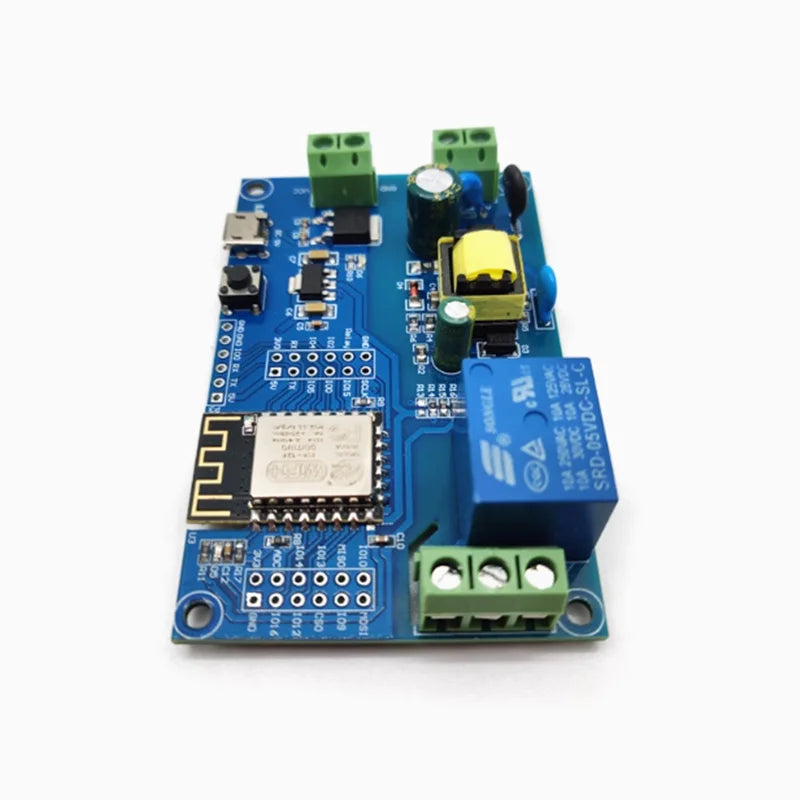 AC 220V DC 12V ESP8266 WIFI Single Relay Module esp8266 ESP-12F AC/DC UART Development board Remote Control Smart Home