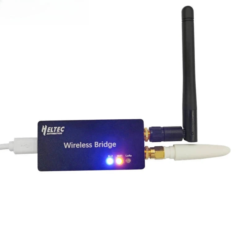LoRa Wireless Bridge With Antenna “WiFi/Bluetooth – LoRa” signals ESP32 SX1276 Support the Arduino Environment Heltec IOT sensor