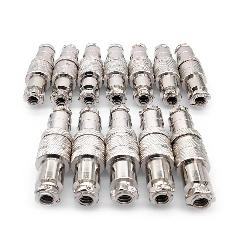 GX20 Docking Aviation Connector 2 3 4 5 6 7 8 9 10 11 12 13 14 15 Pin Male Female Plug Socket Inline Wire Cable Connector Joint