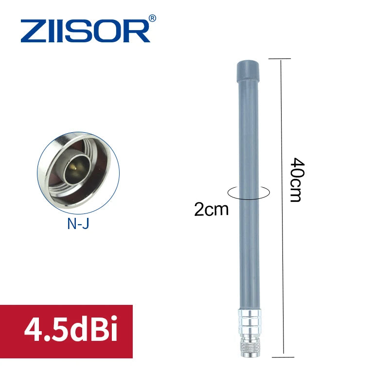 LoRa 433MHz IoT Antenna Meshcore 433MHz Meshtastic LoRaWAN Aerial N Male for Gateway Meter Reading Для промислового IoT Антена