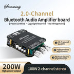 YS-1002T YS-502L Bluetooth 5.0 Audio Amplifier Board 2.0 Channel Stereo Power Amp Module 50W X2 100W X2 AUX Input For DIY Speaker Home Audio