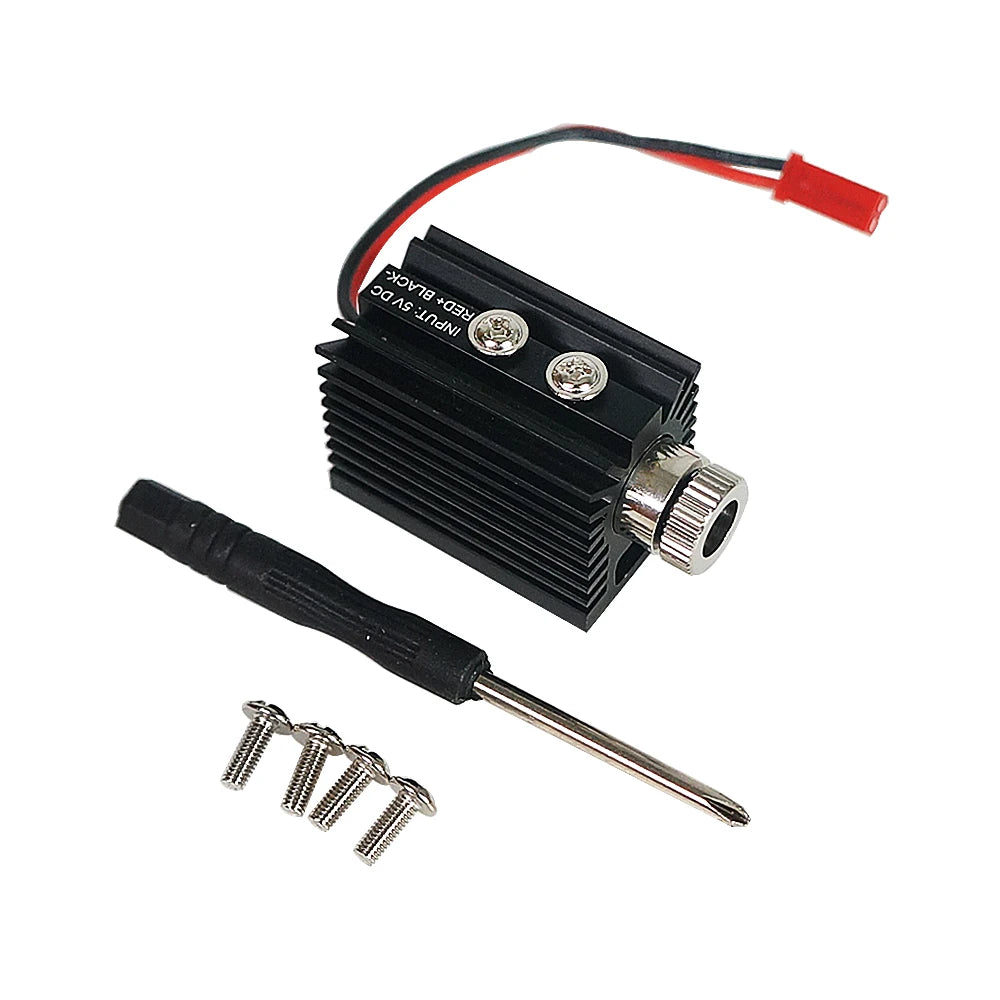 5V 1000MW 1500MW Diode Laser Module 405NM Software Control Blue Purple Laser for Desktop Wood Laser Engraving Machine DIY Use