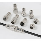 GX20 2 Side Female Plug Electrical Aviation Connector M20 2 3 4 5 6 7 8 9 10 12 14 15 Pin 1m 2m 3M Extension Cable customizable