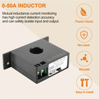 Precisionn SZT15-CH-10V AC Current Transmitter Current Mutual Inductor AC 0-50A To DC 0-10V