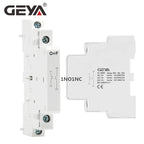 GEYA GYHC Modular Household Contactor AC24V 48V 110V 220V 2P 25A 2NC 2NO 1NO1NC 50/60Hz