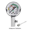 Soccer Ball Pressure Gauge Air Watch Or 3PCS Needle Football Volleyball Barometers Portable Air Release Valve Inflatable Tools