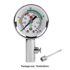 Soccer Ball Pressure Gauge Air Watch Or 3PCS Needle Football Volleyball Barometers Portable Air Release Valve Inflatable Tools