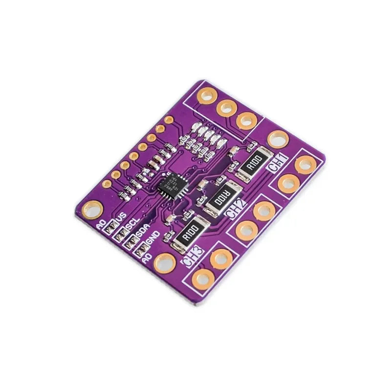 1-10pcs I2C SMBUS INA3221 Triple-Channel Shunt Current Power Supply Voltage Monitor Sensor Board Module Replace INA219 With Pins