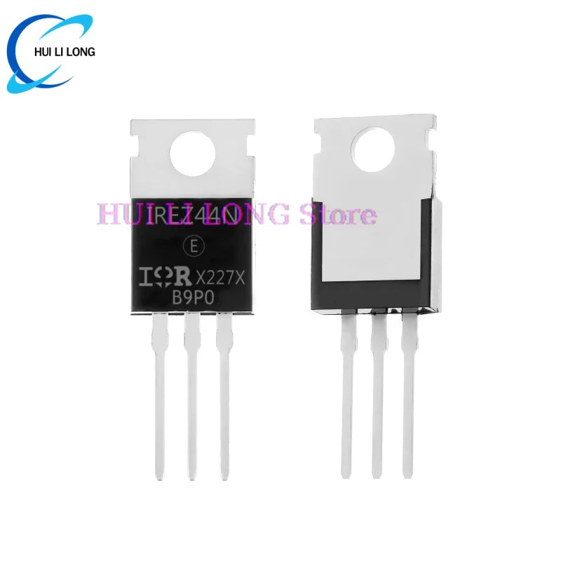 5/10/20pcs IRFZ44N IRFZ44 N-Channel Power MOSFET Transistor, International Rectifier Power 49A 55V 3-Pin TO-220