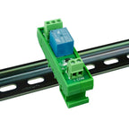DIN Rail Mount Relay Board 5V 12V 24V 1 Channels Relay Module SRD-05VDC-SL-C SRD-12VDC-SL-C SRD-24VDC-SL-C 10A DC 1NO 1NC Relay