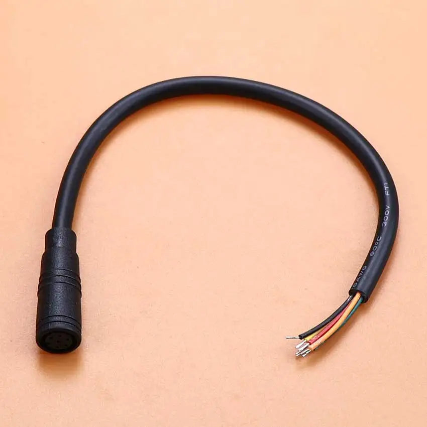 M6 M8 Waterproof Wire 2/3/4/5 Pin Core 6mm 8mm Male Female Connector Julet Sensor Electric Bicycle Butt Joint Plug DIY Cable