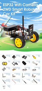 ESP32 Smart Robot Car Kit  Remote Control Car for Arduino Programming Project STEM Education Science Coding Kit