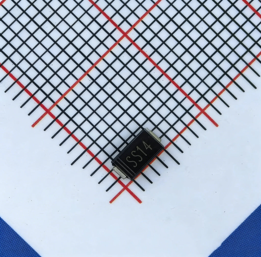 50/100/500Pcs SMA SS14/1N5819/1A SS24/1N5822/2A SS34/1N5822/3A SS54/1N5824/5A 40V DO-214AC Surface Mount Schottky Diode