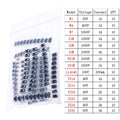 150pcs 15Value SMD Fast Switching Schottky Diode Assort Kit M1 M4 M7 S 1 S2M S SS14 SS16 SS24 SS26 SS34 SS36 RS 1 US 1