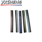 0603 0805 1206 1210 5730 SMD LED Diode 100PCS=5Colors X 20pcs Assortment LED Diode KIT Red Green Yellow White Blue