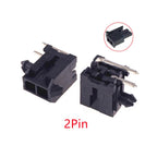 10/100Pcs 3.0mm Wafer Micro-Fit 3.0 Connector PCB Male Header Right Angle 2 4 6 8 10 12 14 16 18 20 22 24 Pin Board Solder 43045
