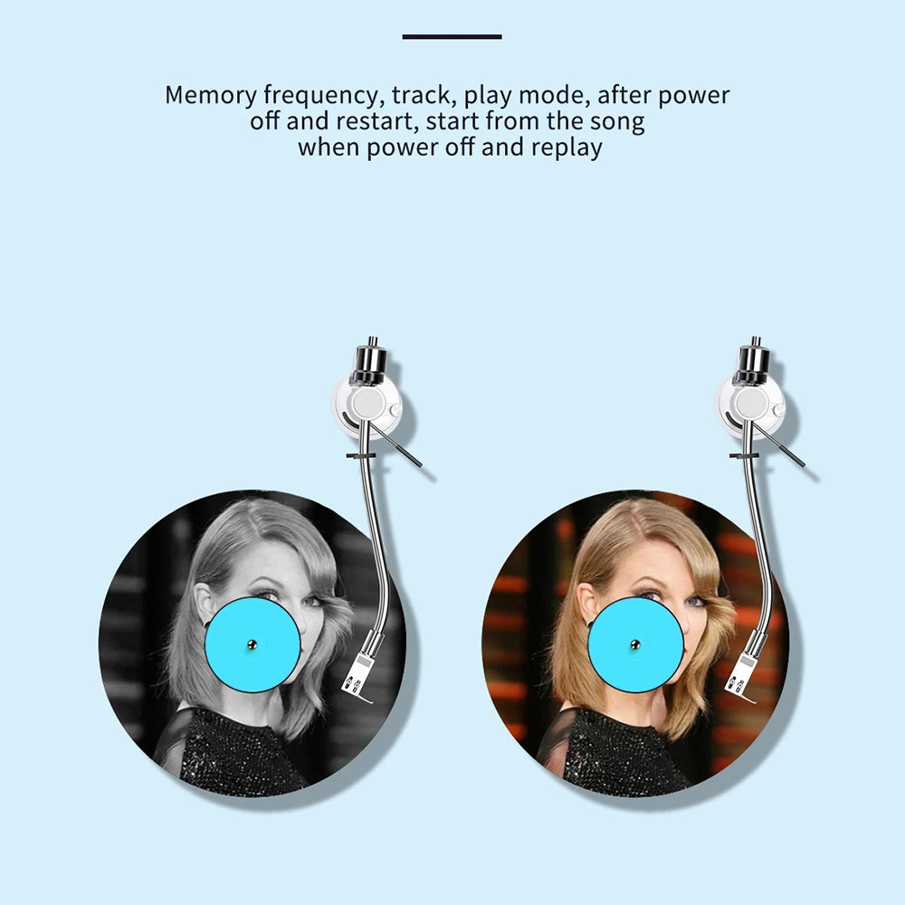 Bluetooth 5.0 FM/AUX Transmitter Audio FM Transmitter and Receiver Hands-Free Car Adapter FM Bluetooth Fast Charger
