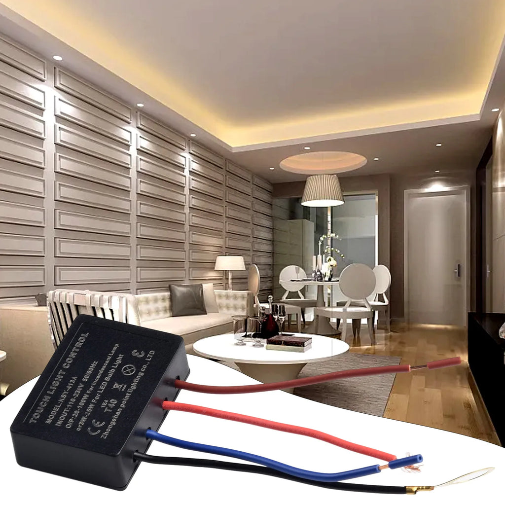220V Touch Light Switch EMC Human Touch Anti-interference Dimmers Table Lamp Dimmer Control Module Sensor Home Improvement Tool