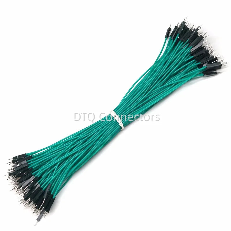 20PCS 1Pin Dupont Jumper Wire Line  2.54mm Male Female Electronic Cable For Arduino DIY Red Yellow Green Yellow Blue Black