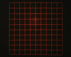 660nm Red Laser Module D18×65mm Square 10×10 Grid Focusable DOE 10mW-150mW for Wood Stone Positioning