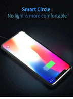 15W Ultra Thin Wireless Charger, Fast Qi Charging Pad with Compact 6cm Size, Lightweight Portable Design for Desk Bedroom Trave